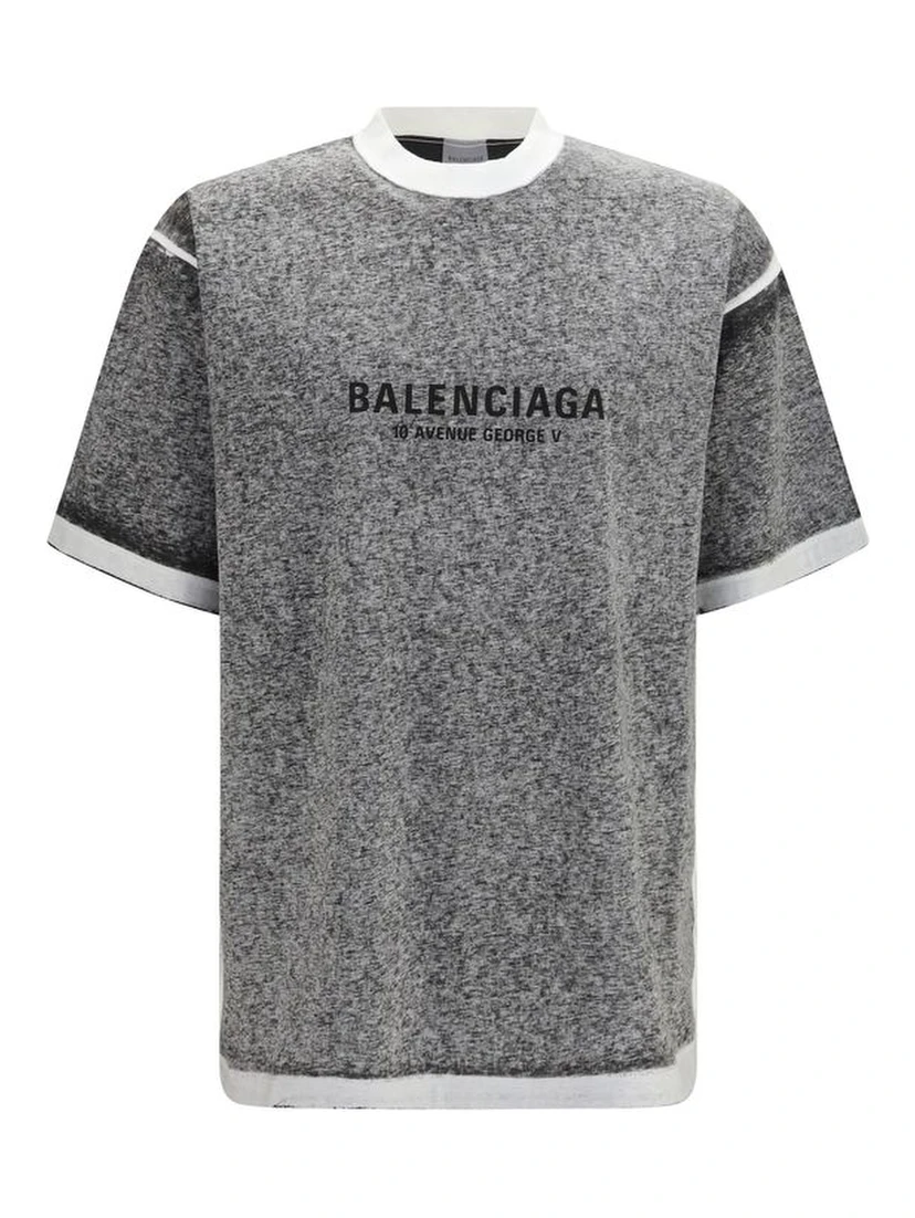 Gray Cotton T-Shirt