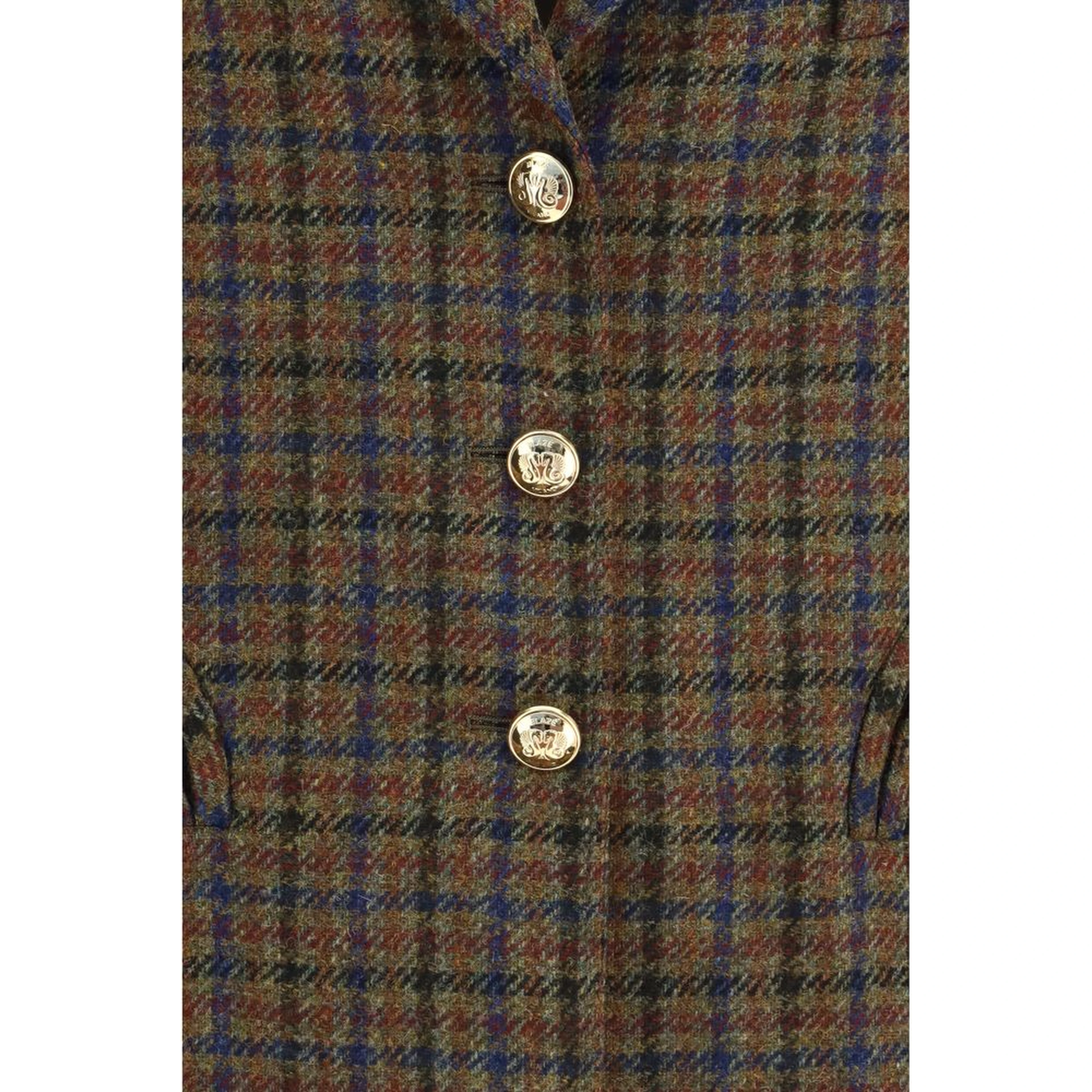 Multicolor Wool Oves Aries Blazer