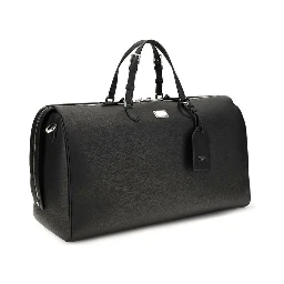 Black Calf Leather Bos Taurus Briefcase