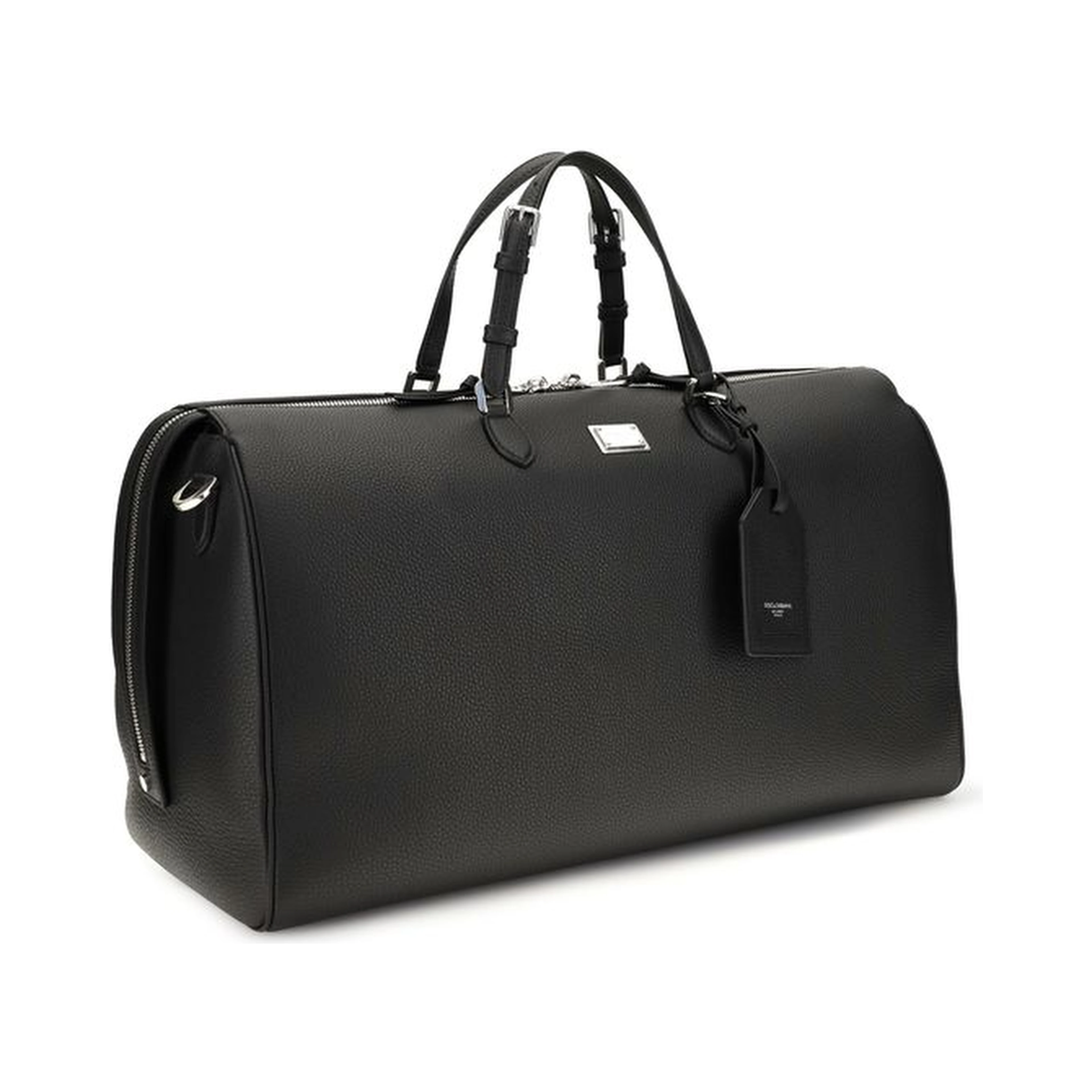 Black Calf Leather Bos Taurus Briefcase