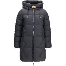 Black Goose Down Full-Length Jacket