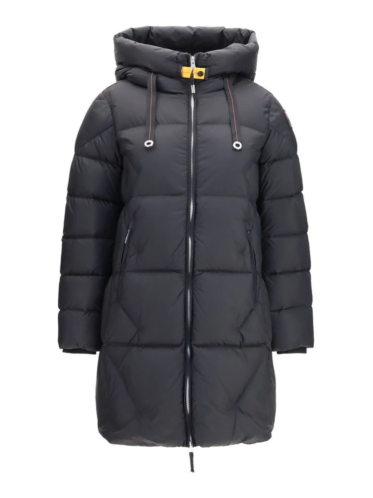 Black Goose Down Full-Length Jacket