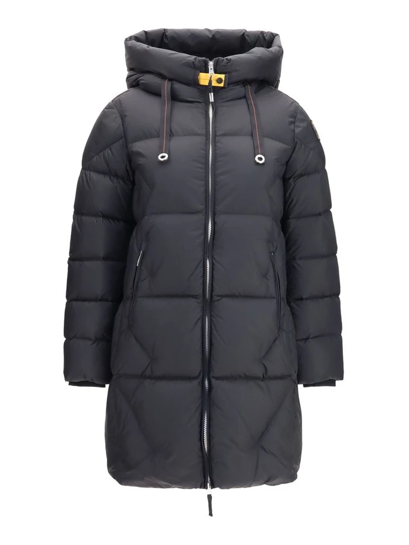Black Goose Down Full-Length Jacket