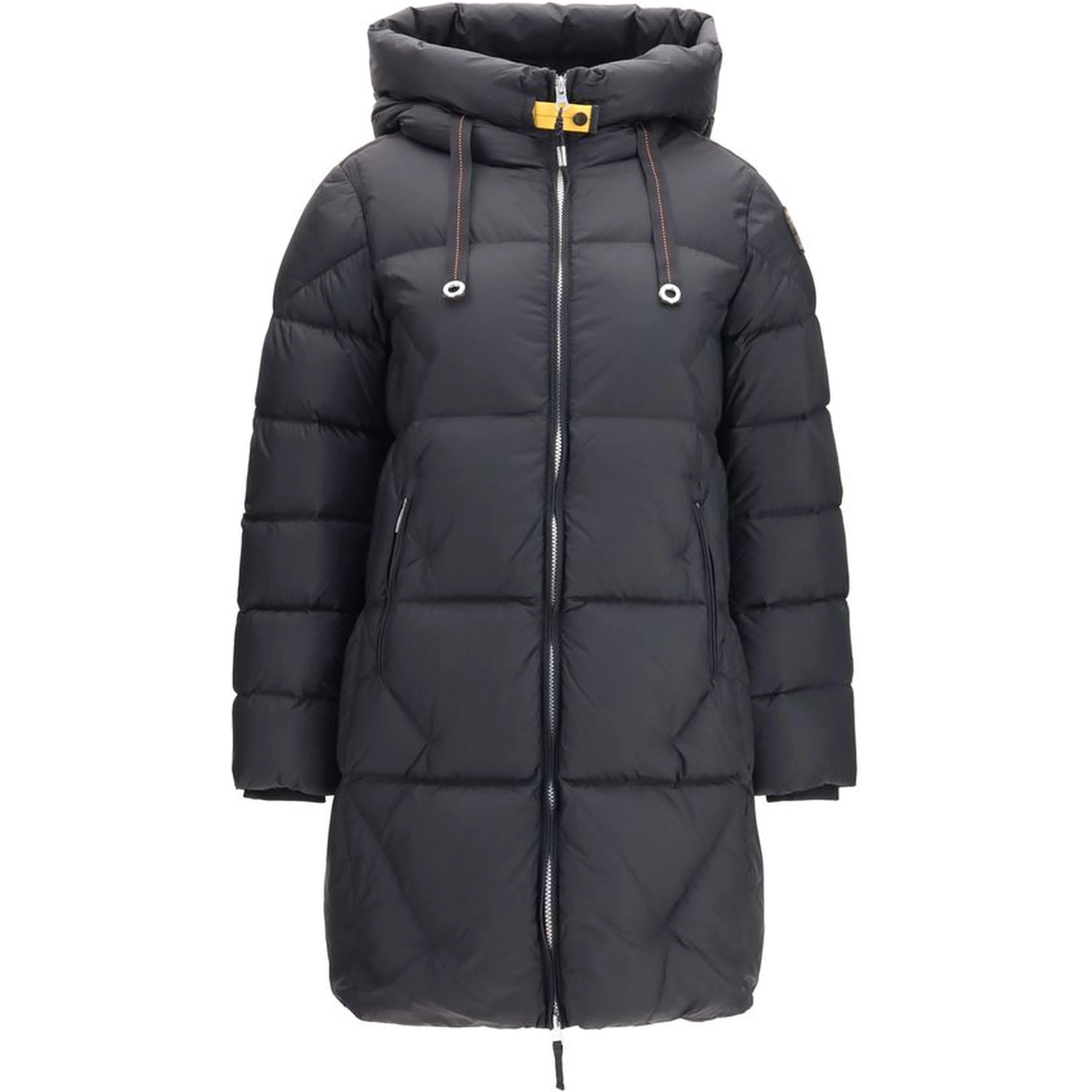 Black Goose Down Full-Length Jacket