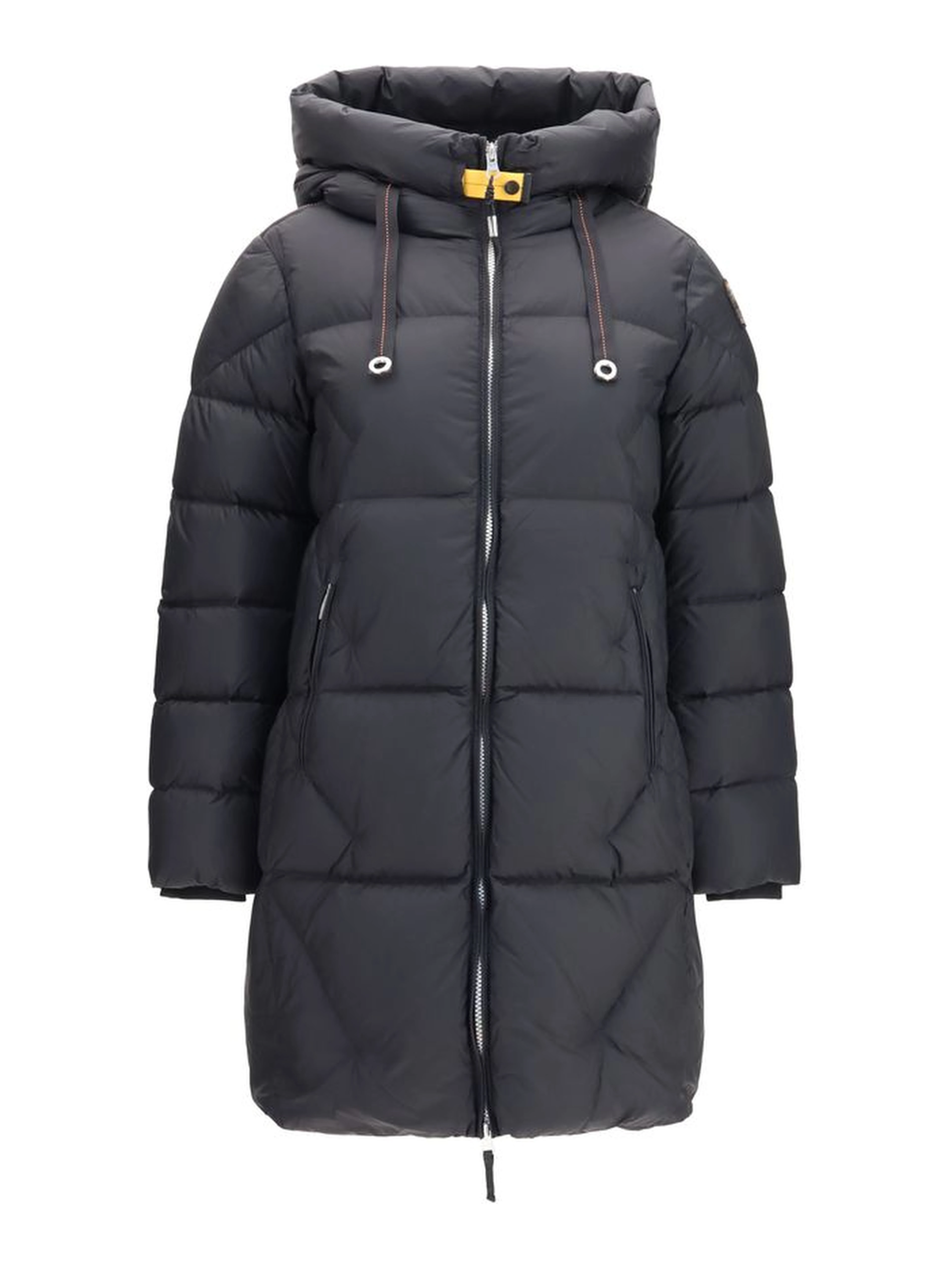 Black Goose Down Full-Length Jacket