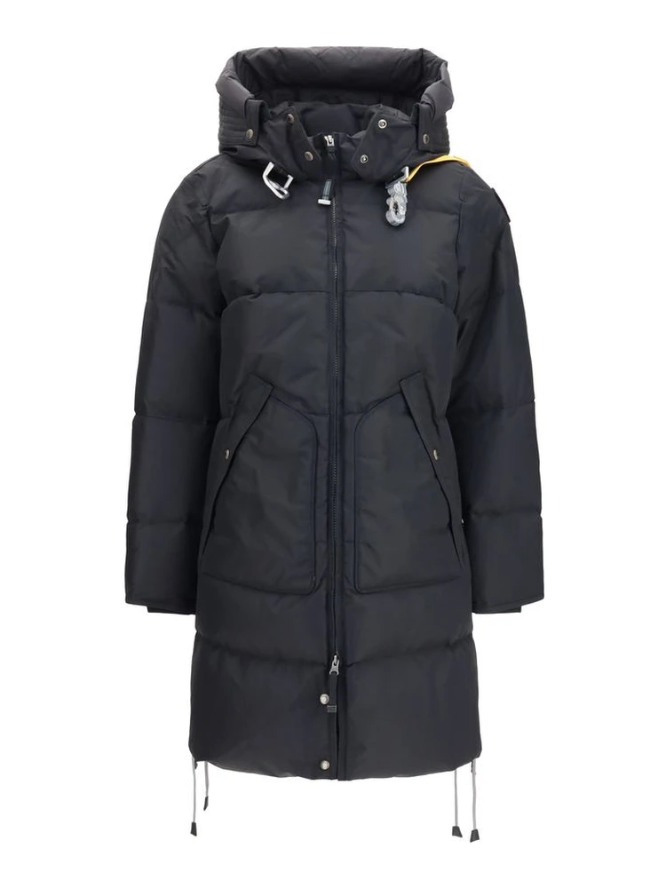 Black Goose Down Full-Length Jacket