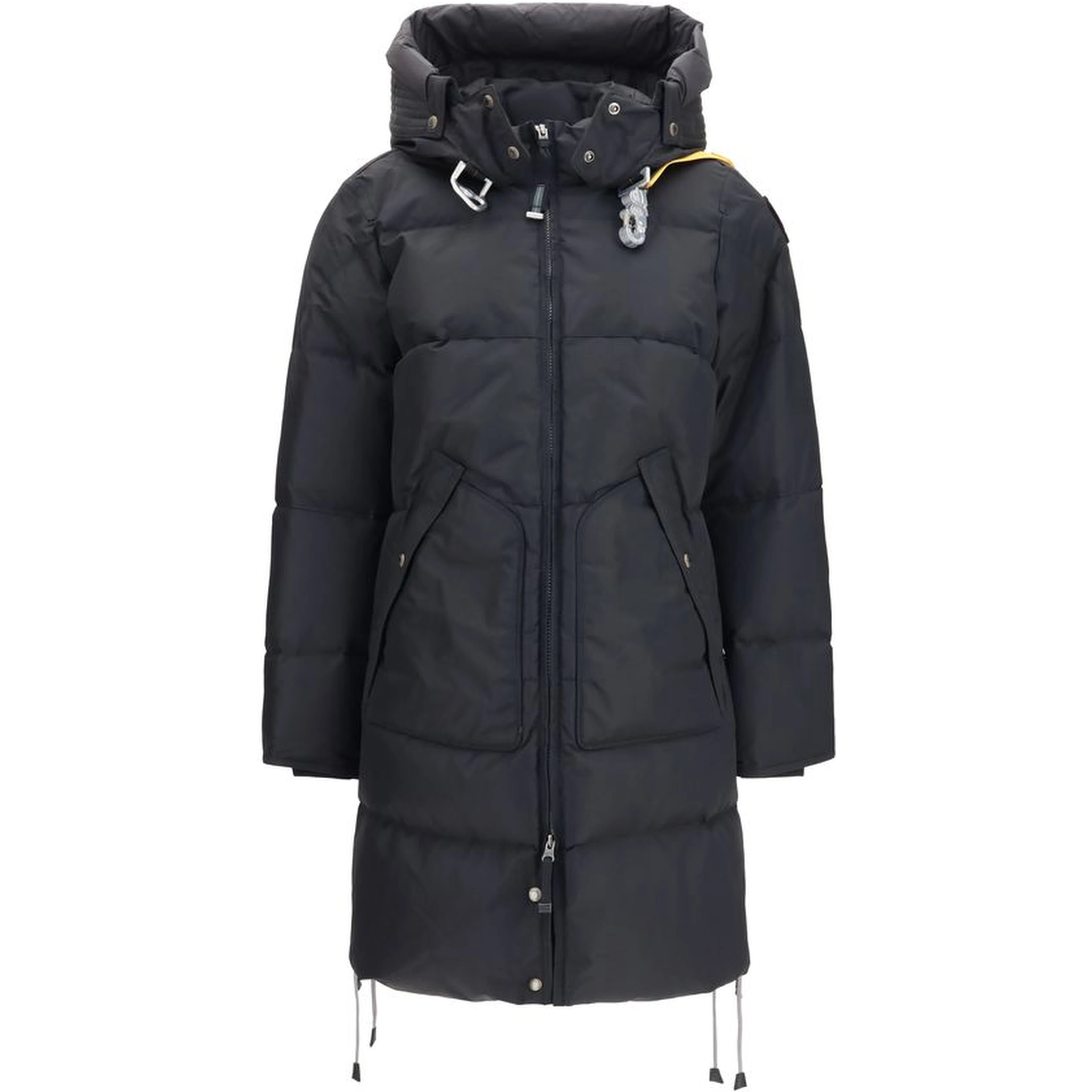 Black Goose Down Full-Length Jacket