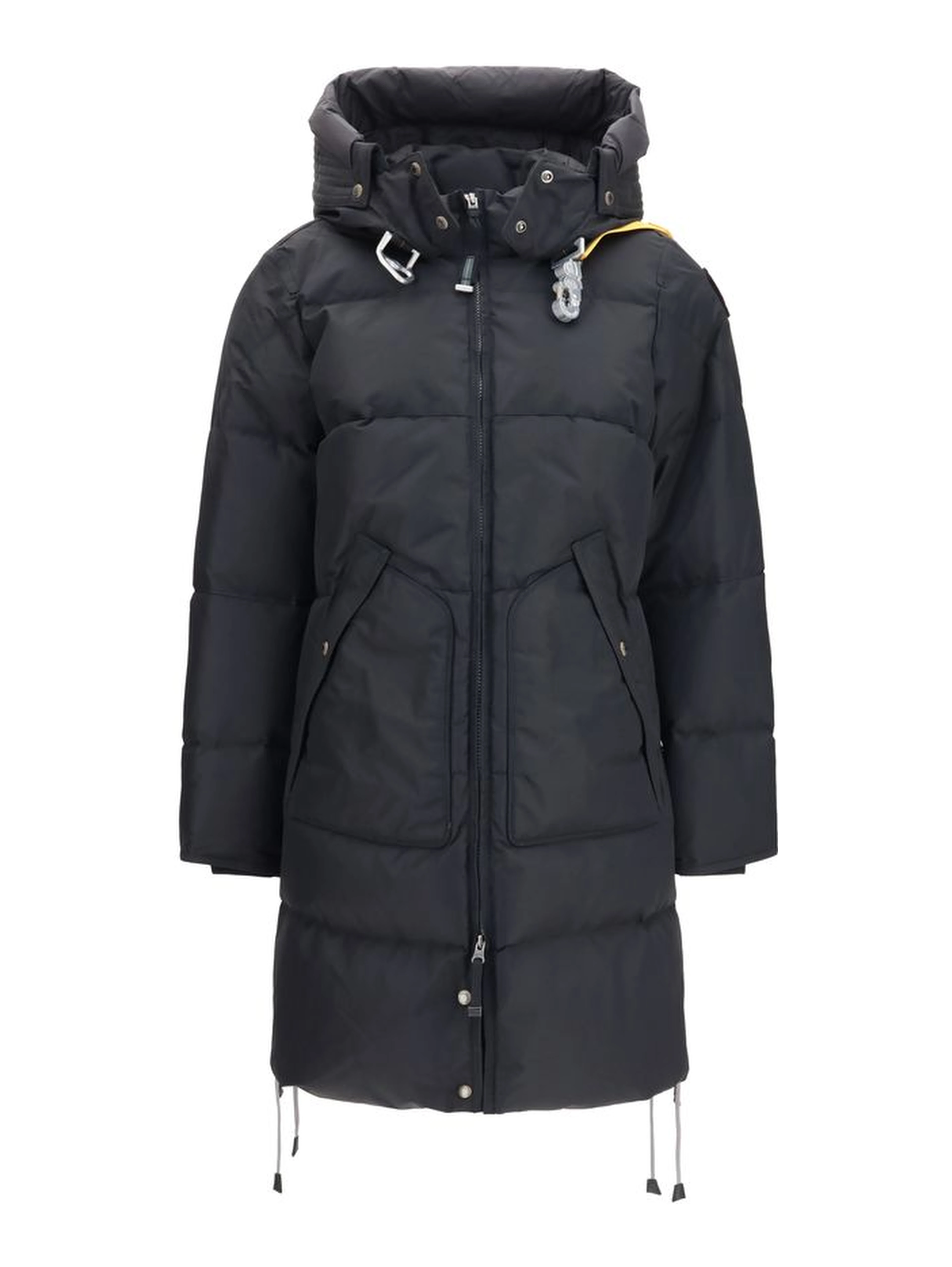 Black Goose Down Full-Length Jacket