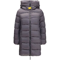 Gray Goose Down Full-Length Jacket