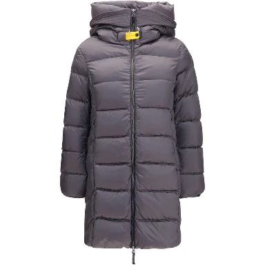 Gray Goose Down Full-Length Jacket