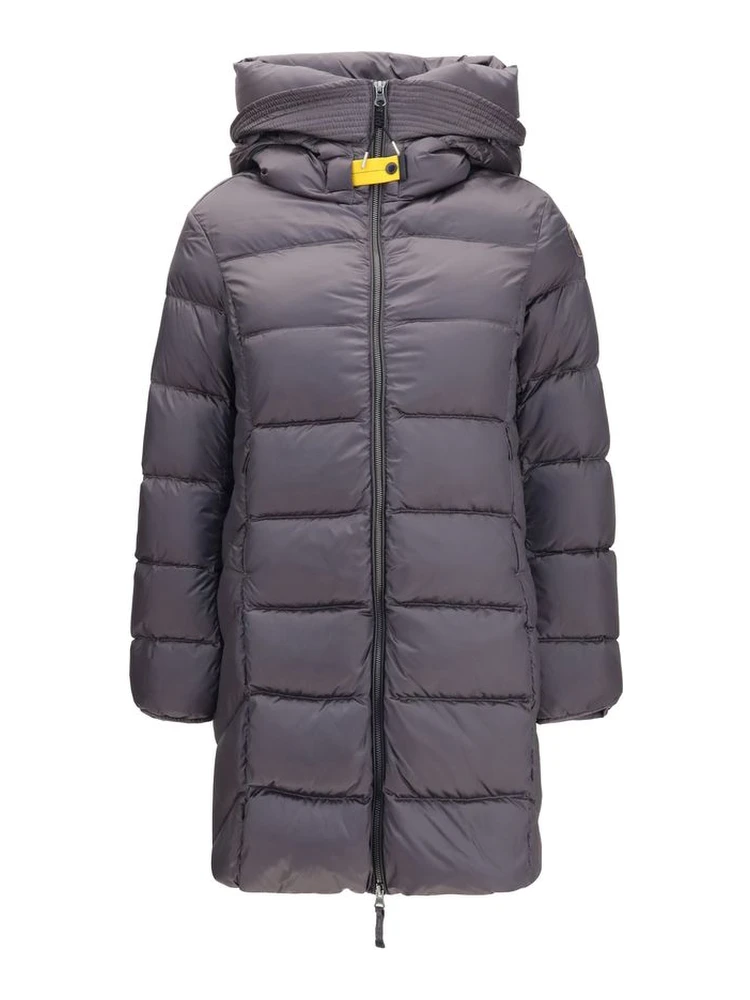 Gray Goose Down Full-Length Jacket