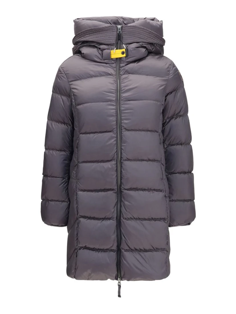 Gray Goose Down Full-Length Jacket