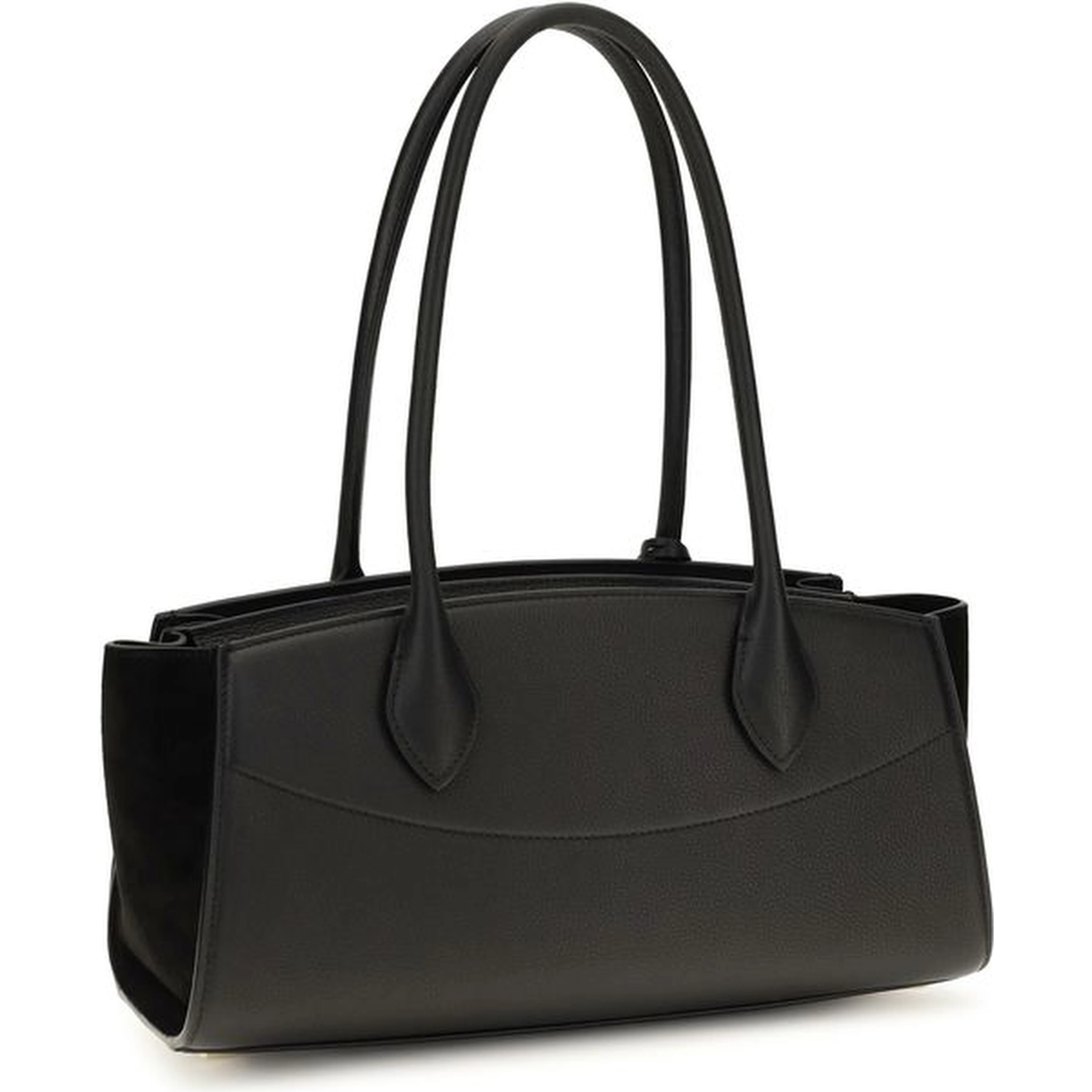 Black Calf Leather Bos Taurus Shoulder Bag