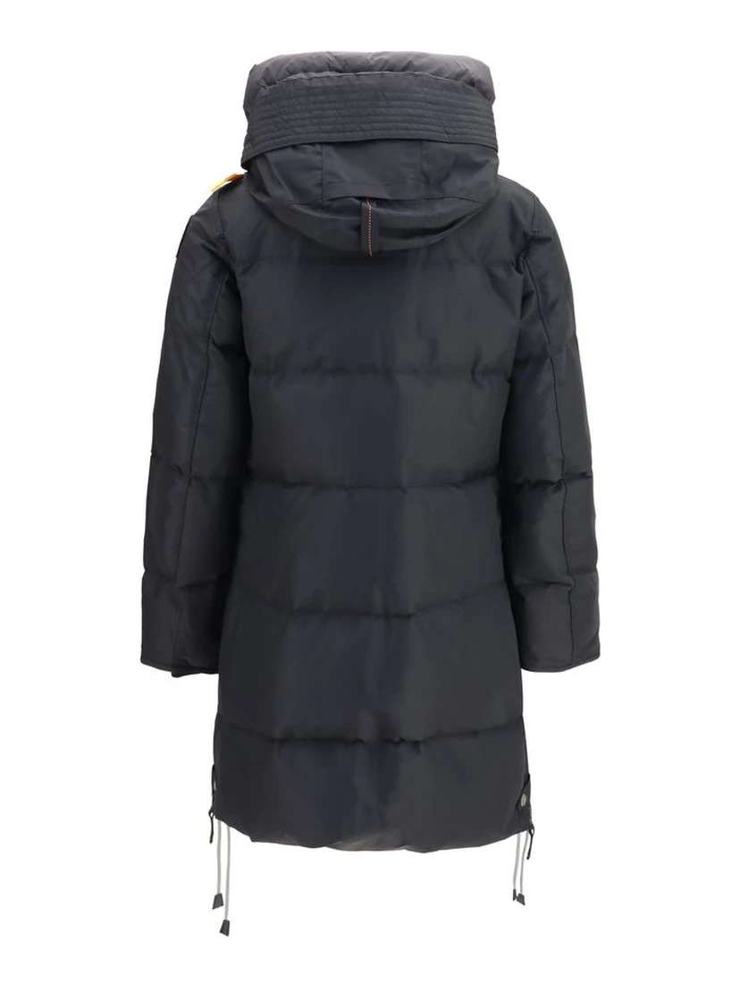 Black Goose Down Full-Length Jacket
