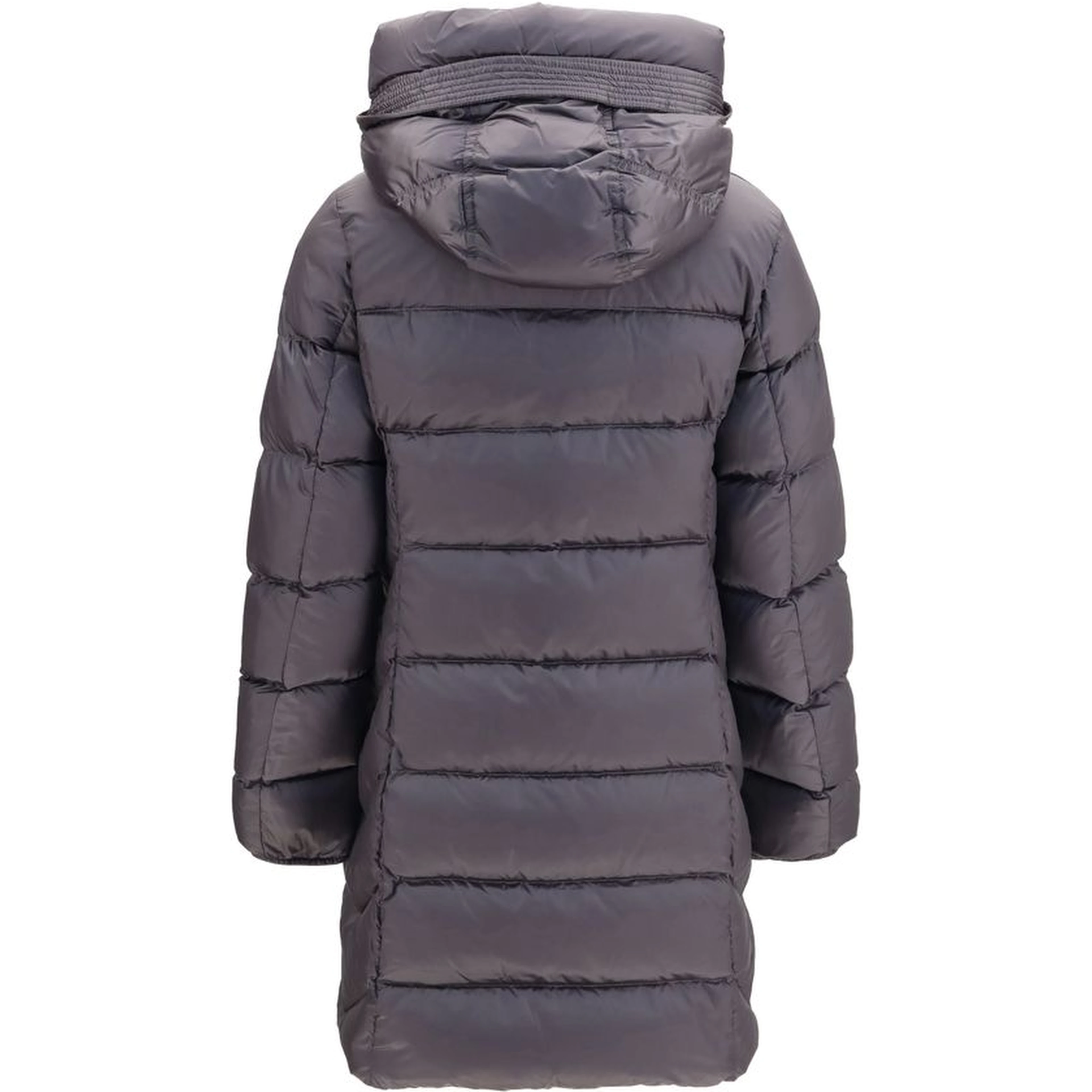 Gray Goose Down Full-Length Jacket