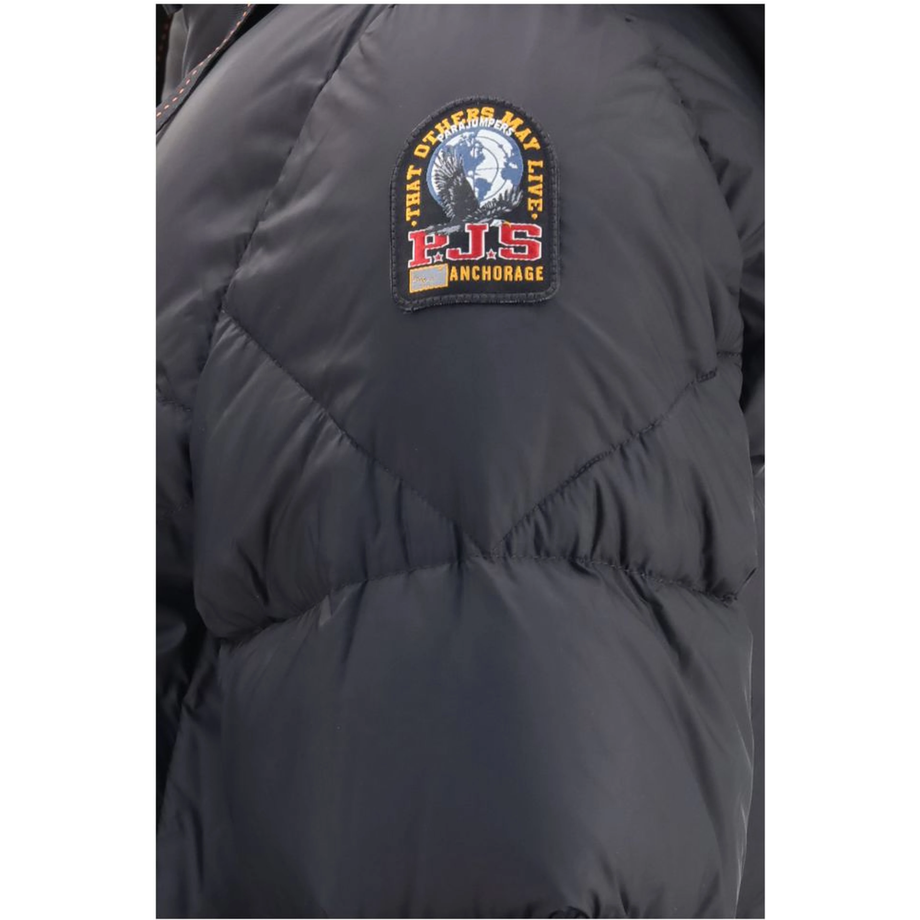 Black Goose Down Full-Length Jacket