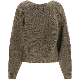 Bicolor Cashmere Cardigan