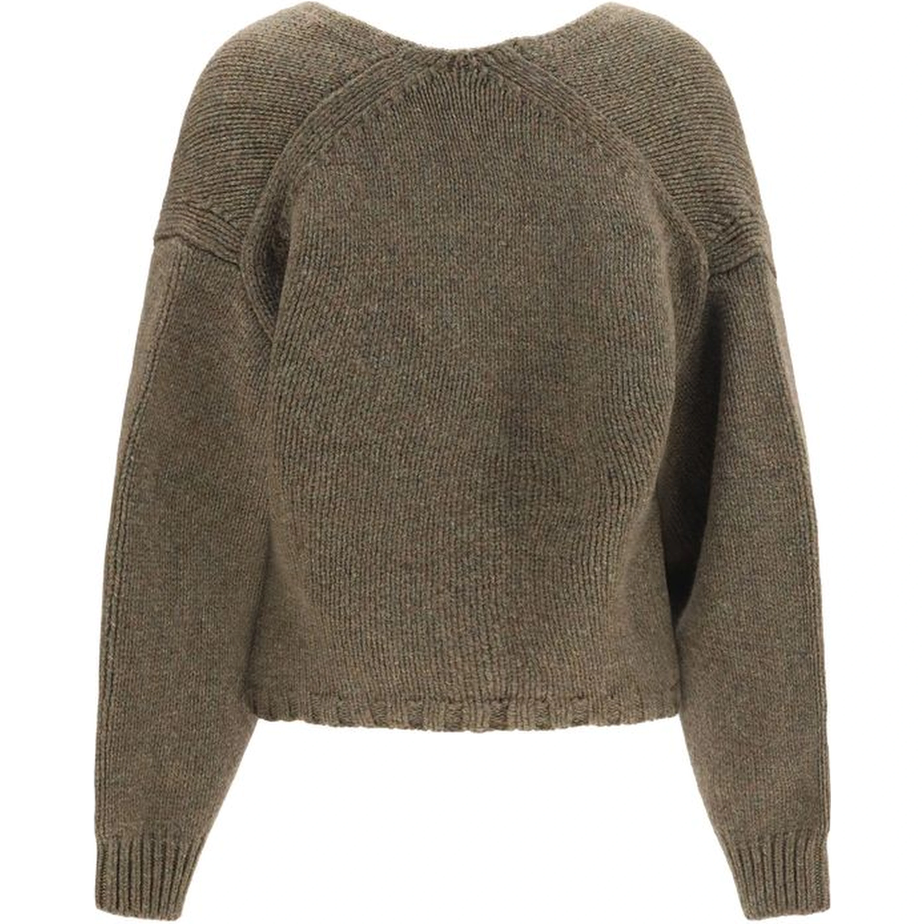 Bicolor Cashmere Cardigan