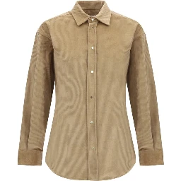 Beige Denim Shirt