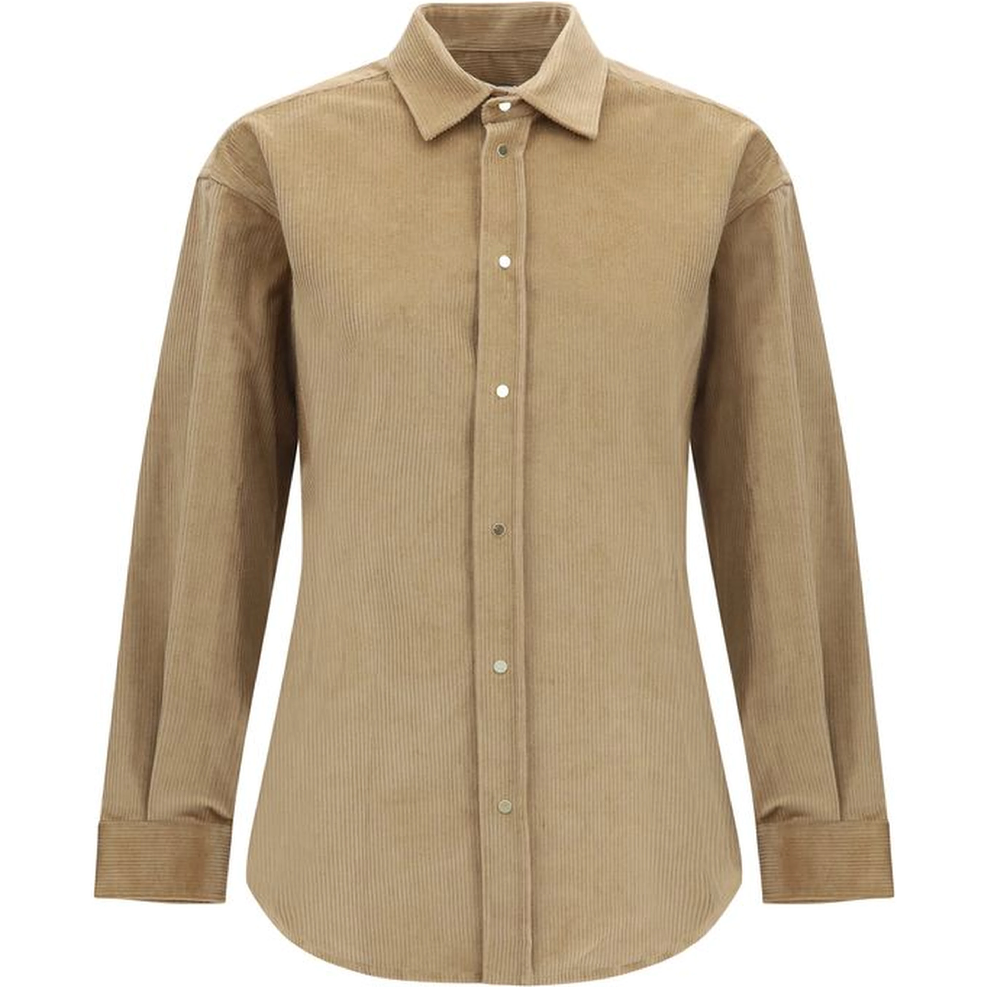Beige Denim Shirt