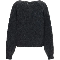 Gray Cashmere Cardigan