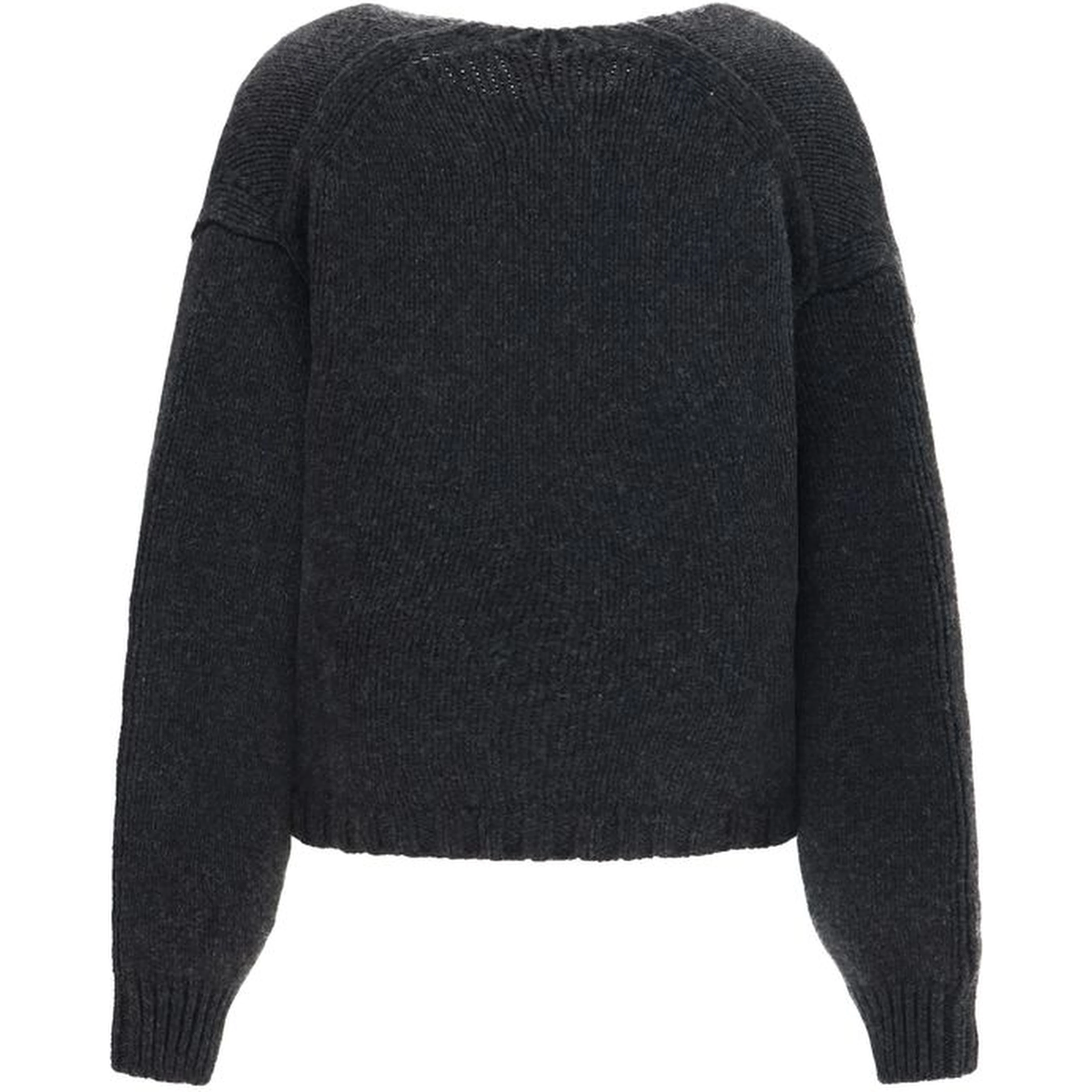 Gray Cashmere Cardigan
