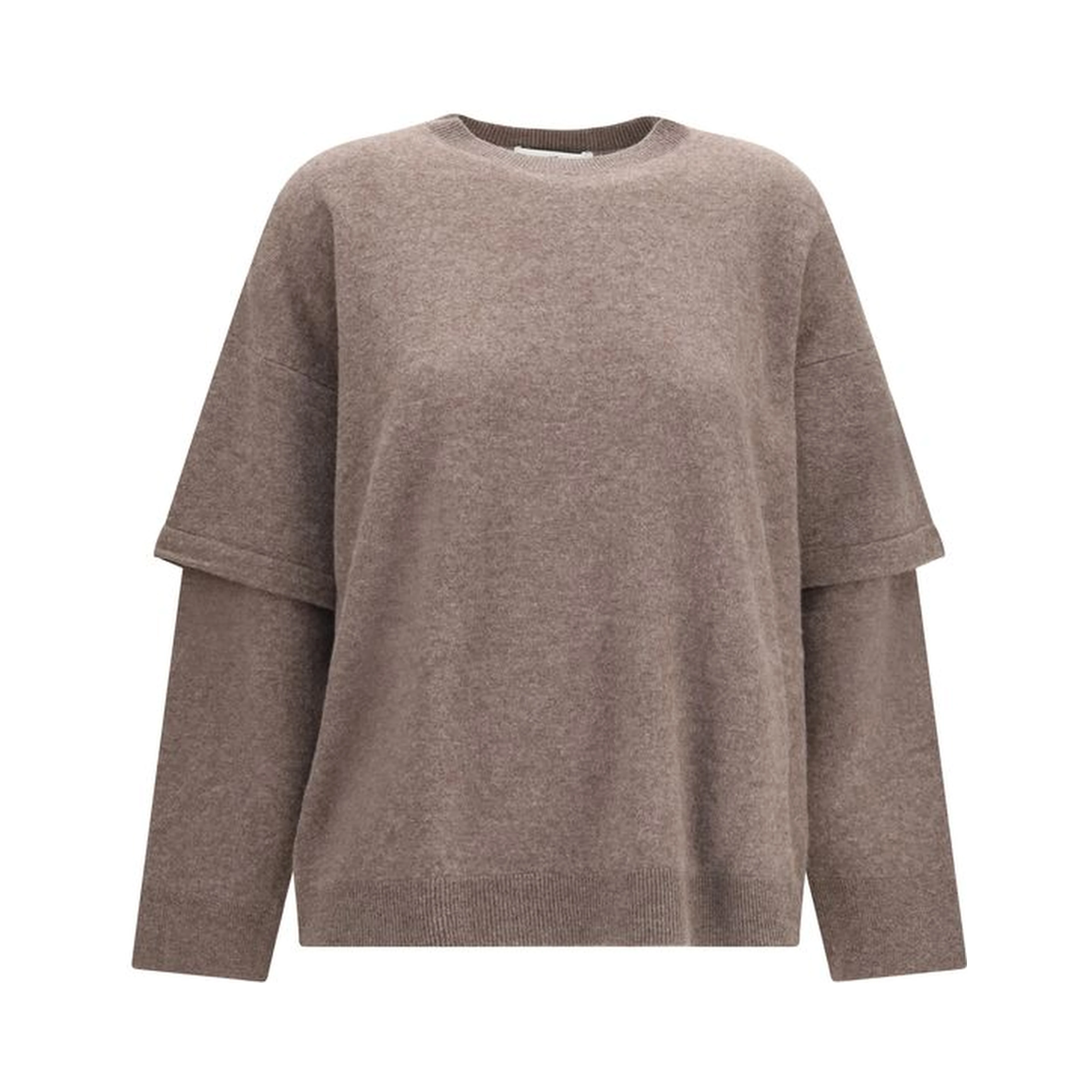 Brown Wool Oves Aries Sweatshirt