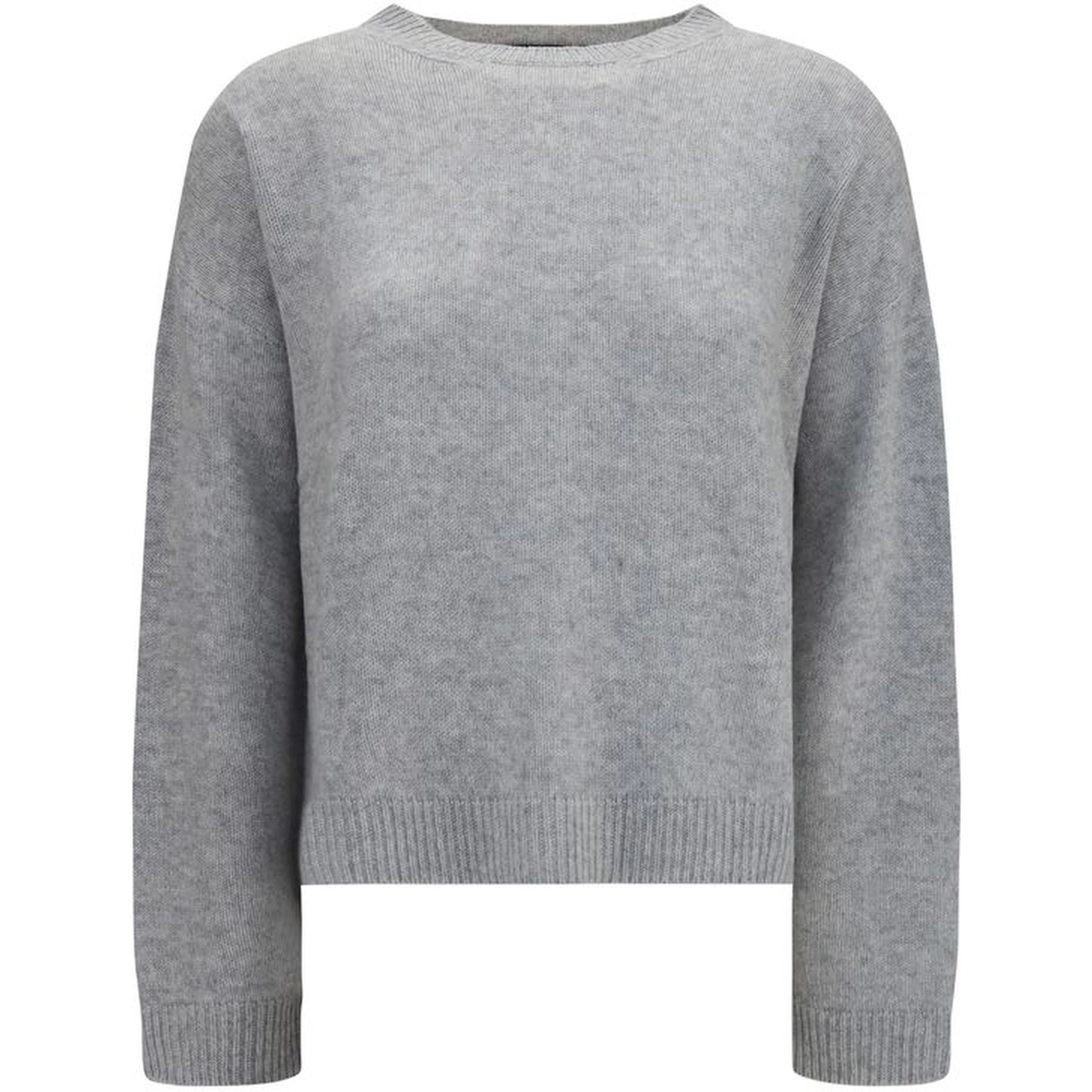 Gray Cashmere Sweatshirt
