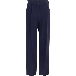 Blue Wool Oves Aries Pants