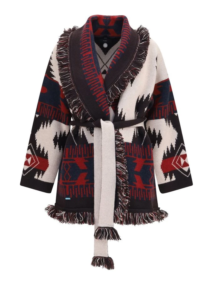 Multicolor Cashmere Cardigan