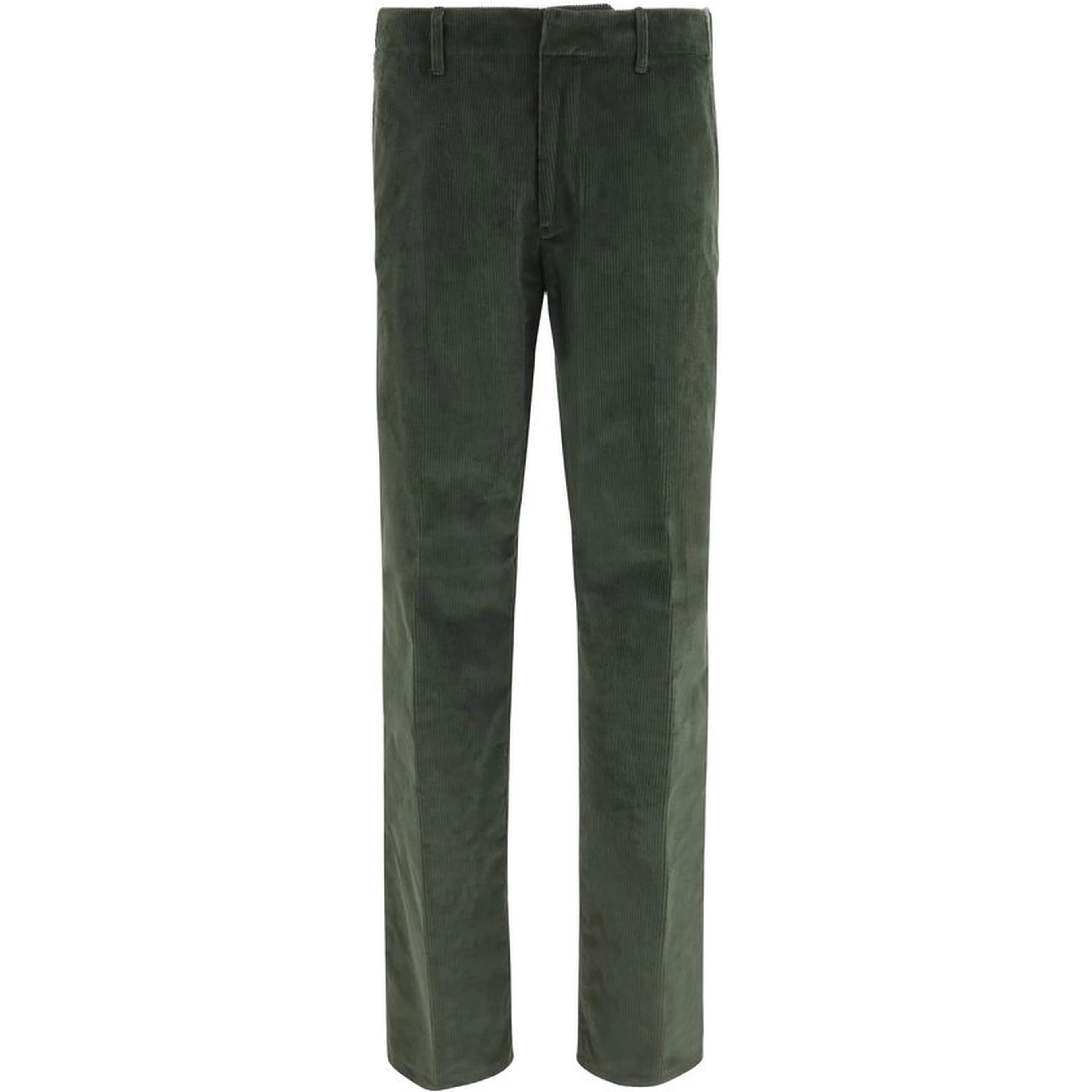 Bicolor Cotton Casual Pants