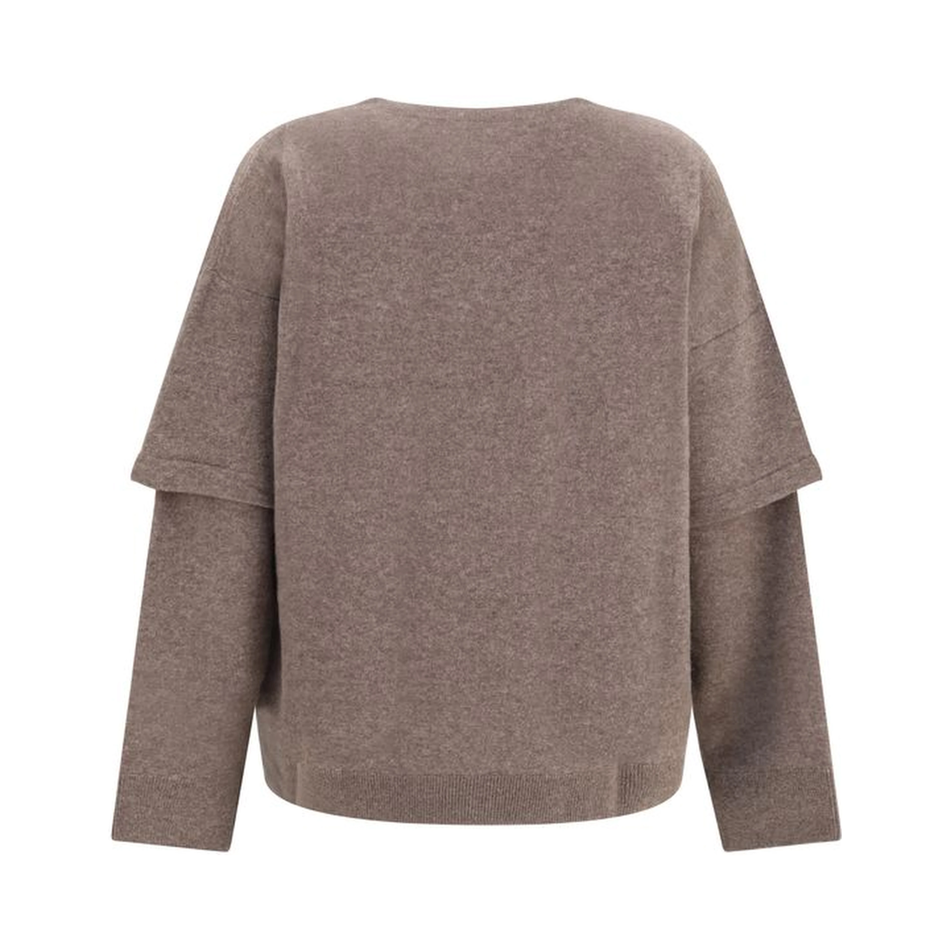Brown Wool Oves Aries Sweatshirt