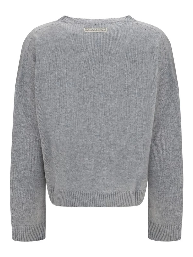Gray Cashmere Sweatshirt alternative