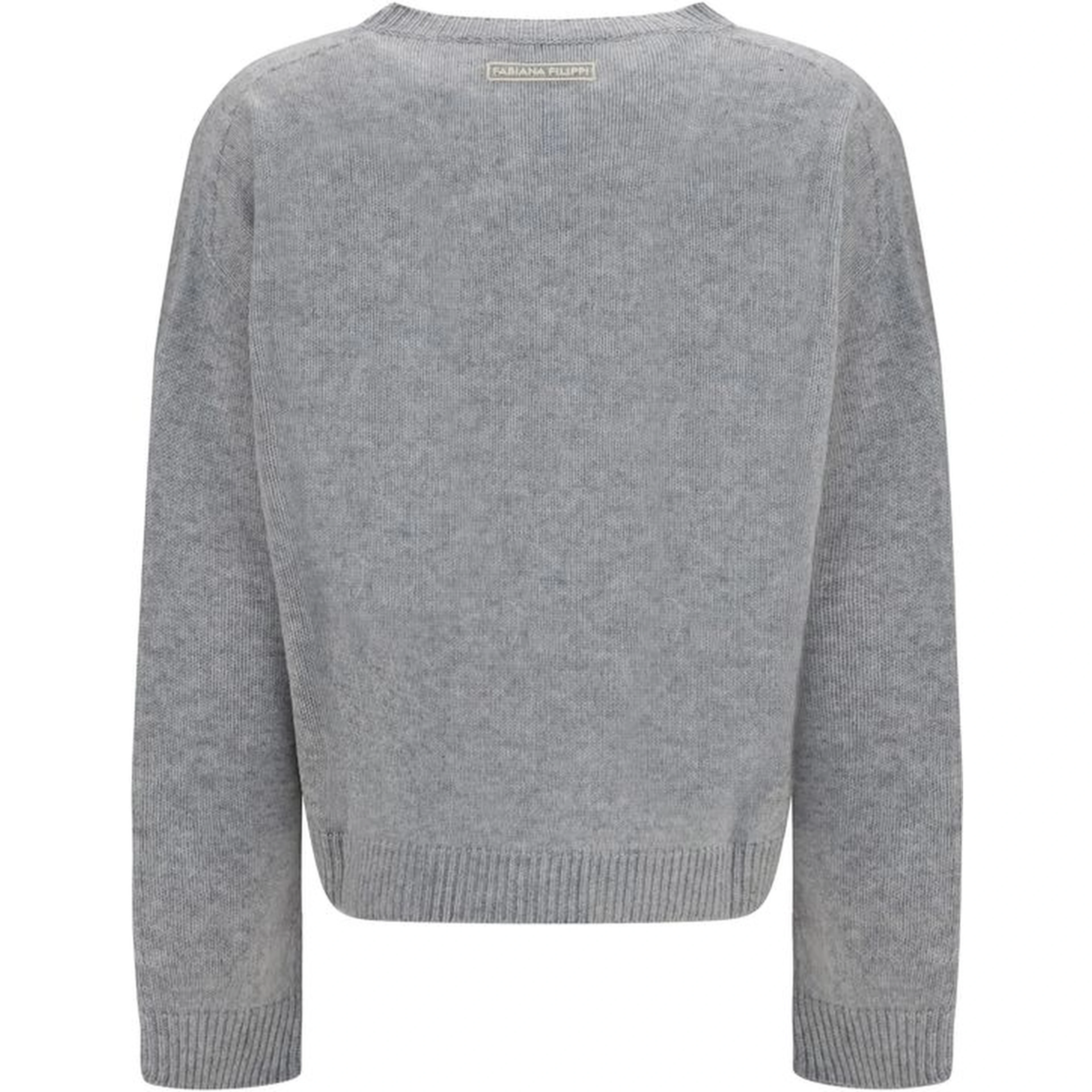 Gray Cashmere Sweatshirt
