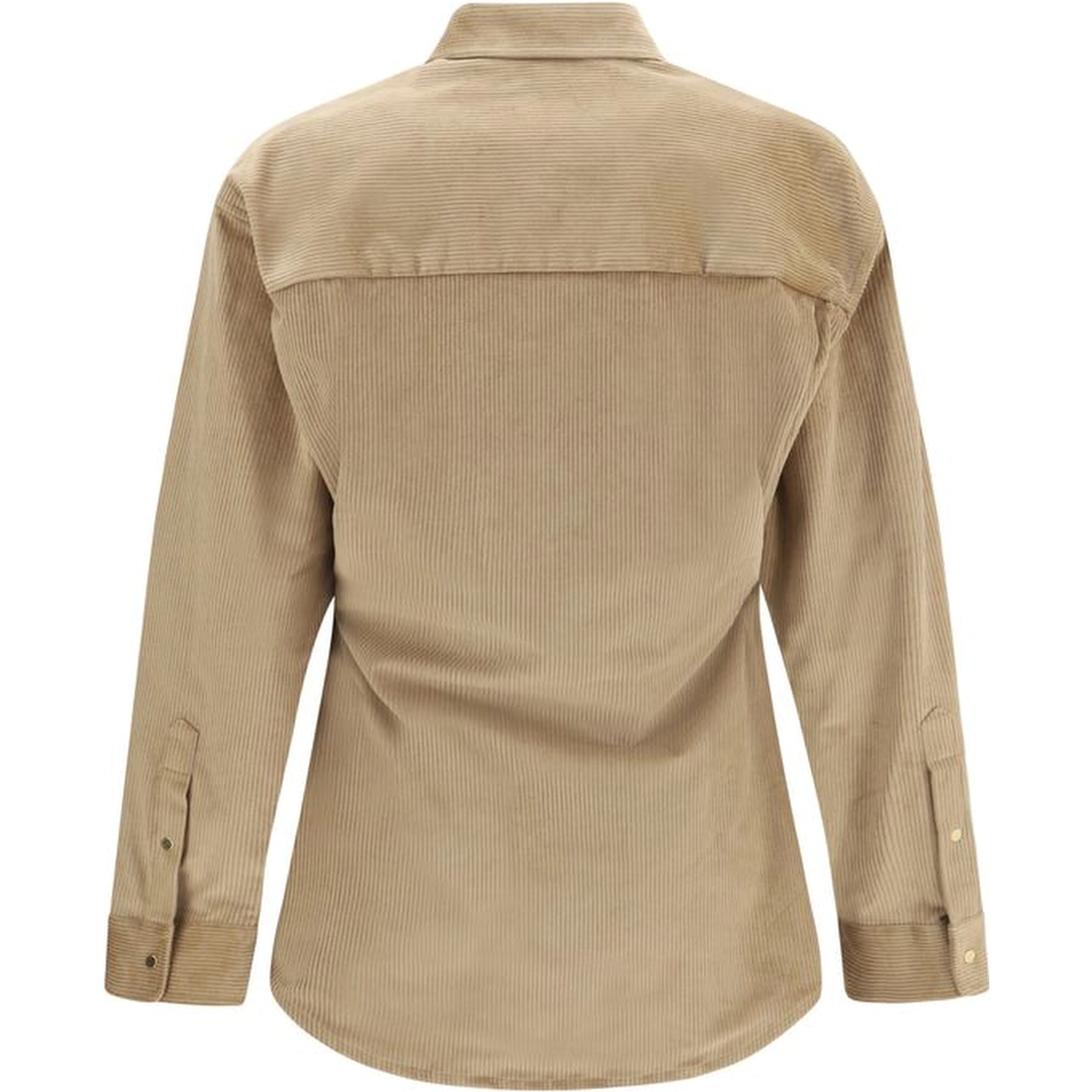 Beige Denim Shirt