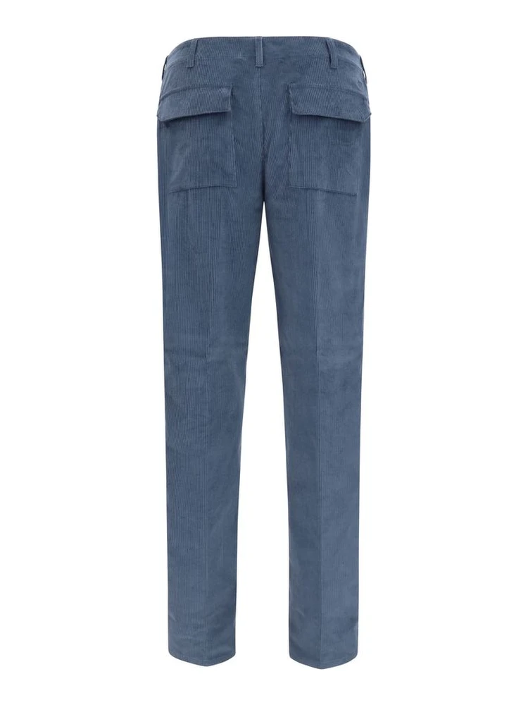 Blue Cotton Casual Pants alternative