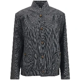 Gray Wool Oves Aries Shell Jacket