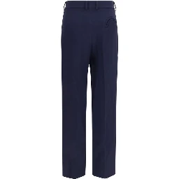Blue Wool Oves Aries Pants
