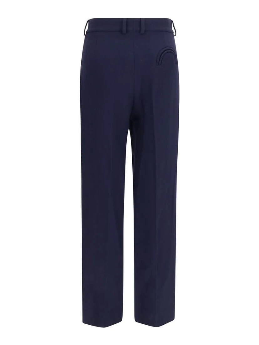 Blue Wool Oves Aries Pants