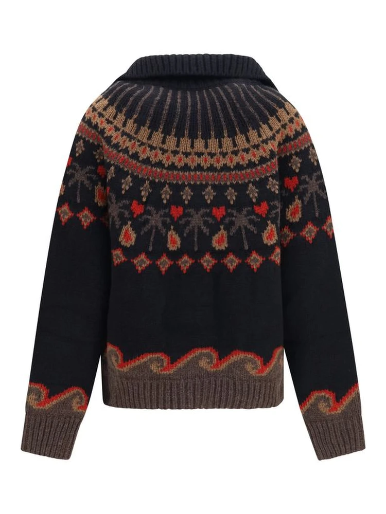 Multicolor Wool Oves Aries Cardigan alternative
