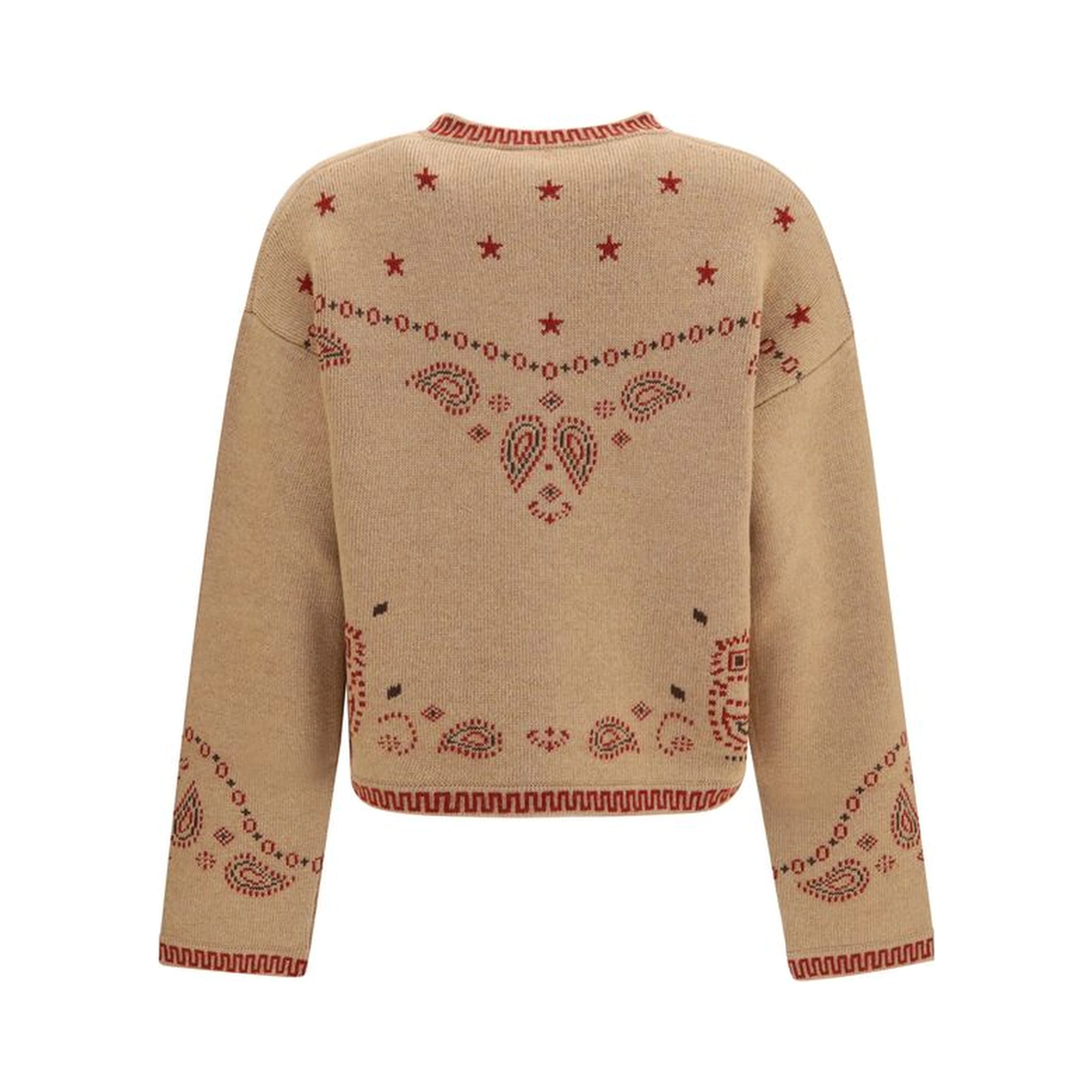 Brown Wool Oves Aries Full-Length Jacket