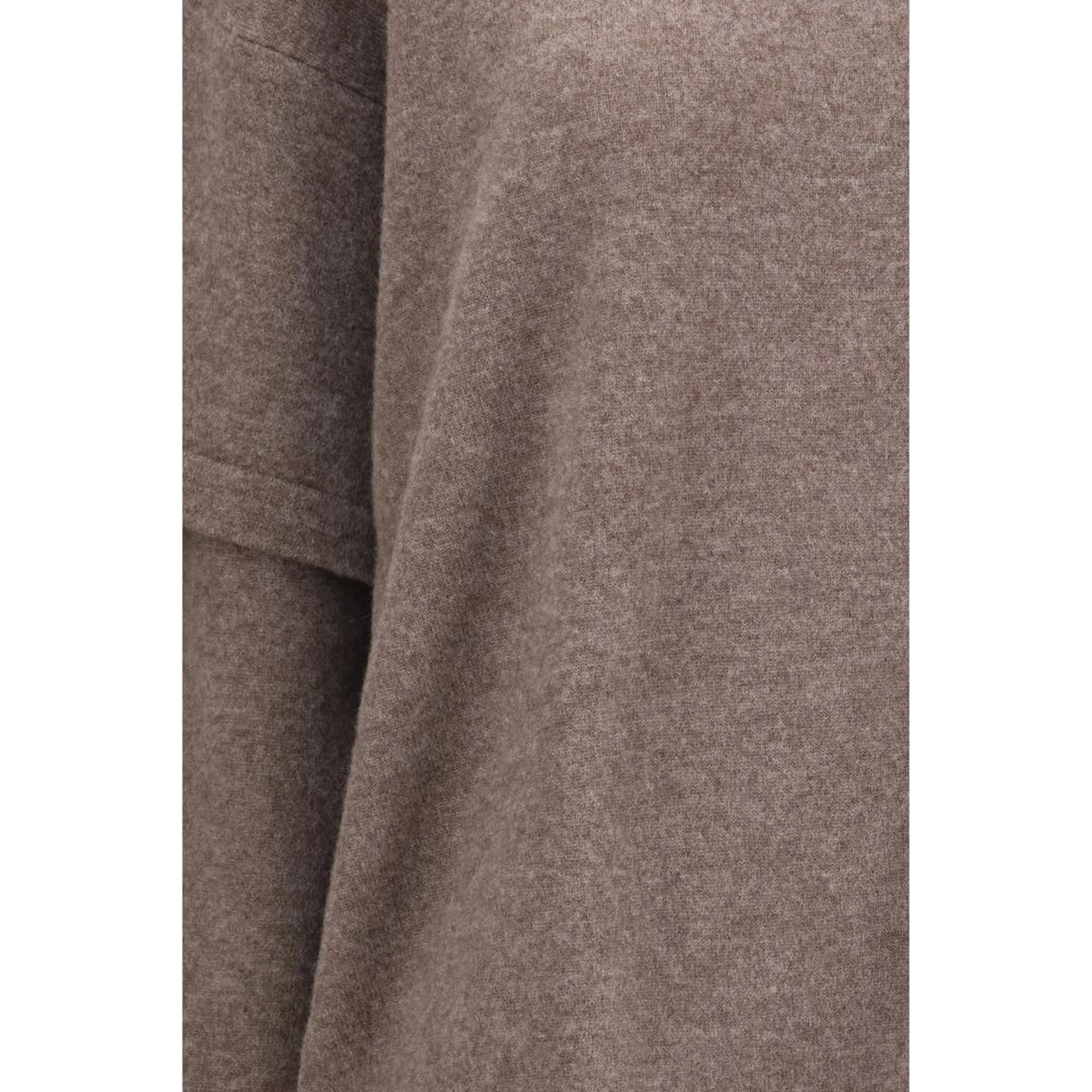 Brown Wool Oves Aries Sweatshirt