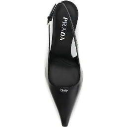 Black Calf Leather Bos Taurus High Heel Pumps