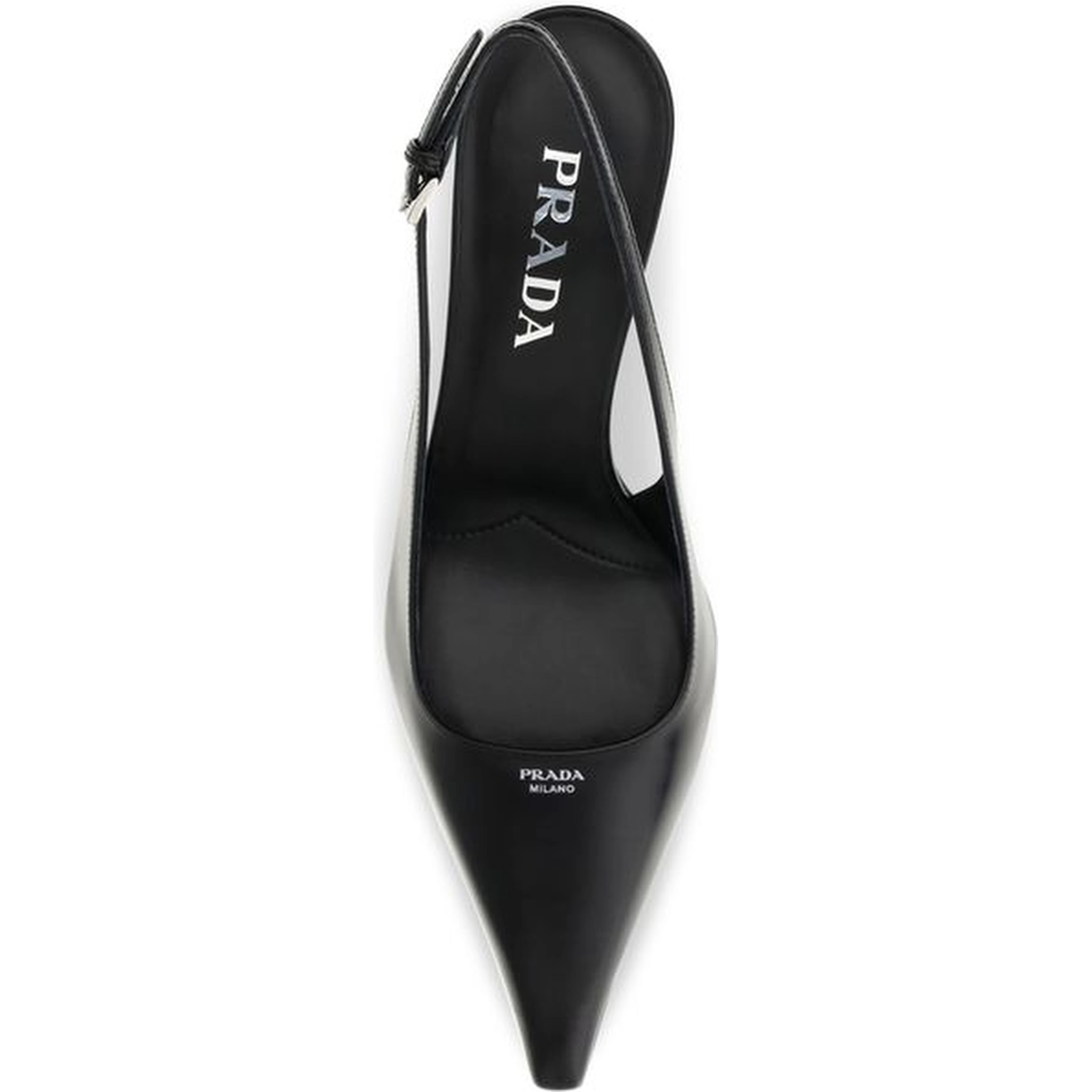 Black Calf Leather Bos Taurus High Heel Pumps