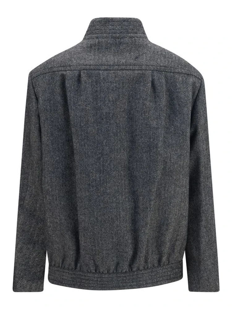 Gray Wool Oves Aries Shell Jacket alternative