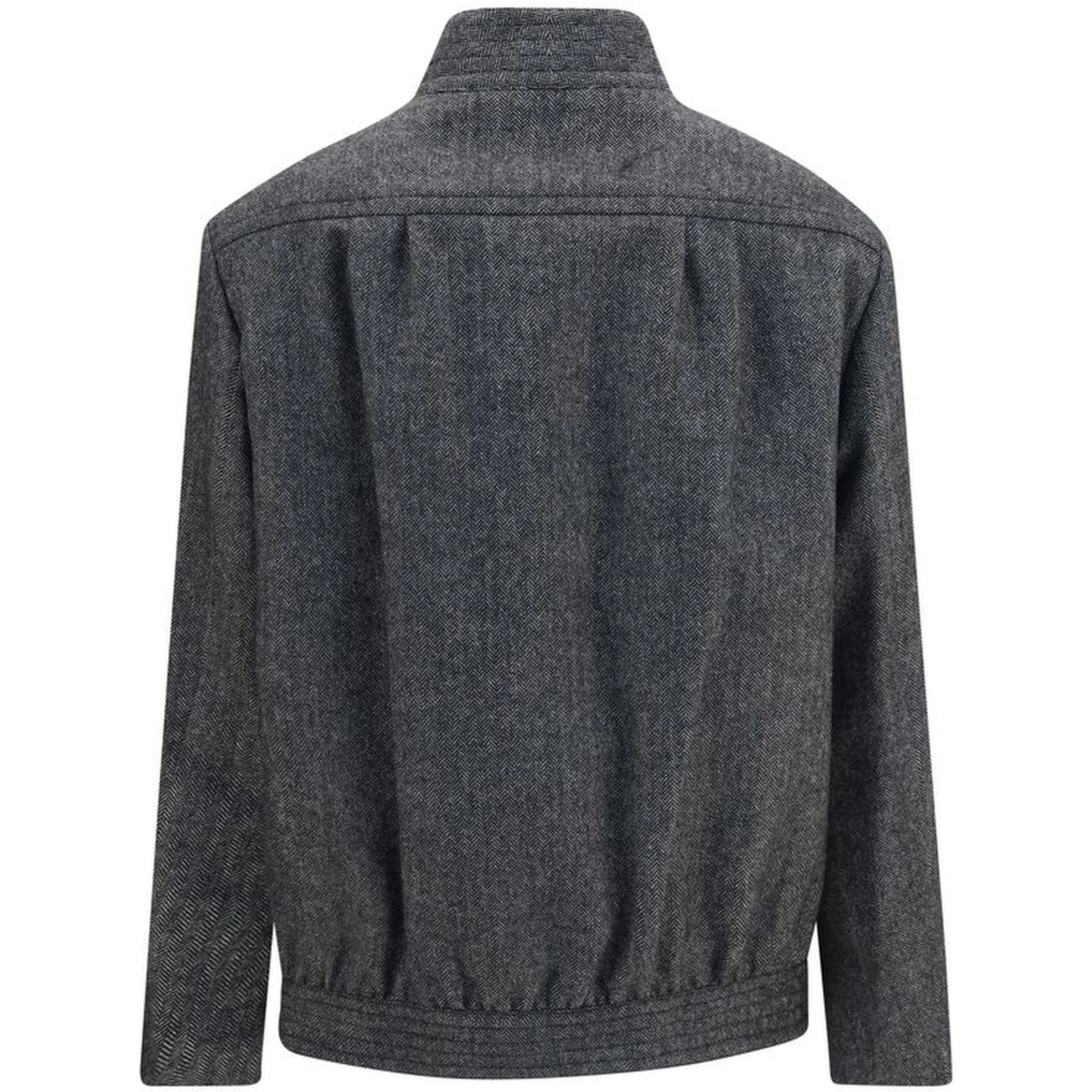 Gray Wool Oves Aries Shell Jacket