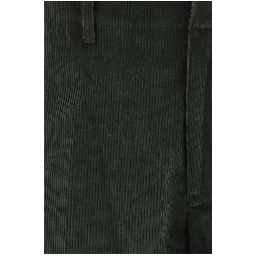 Bicolor Cotton Casual Pants