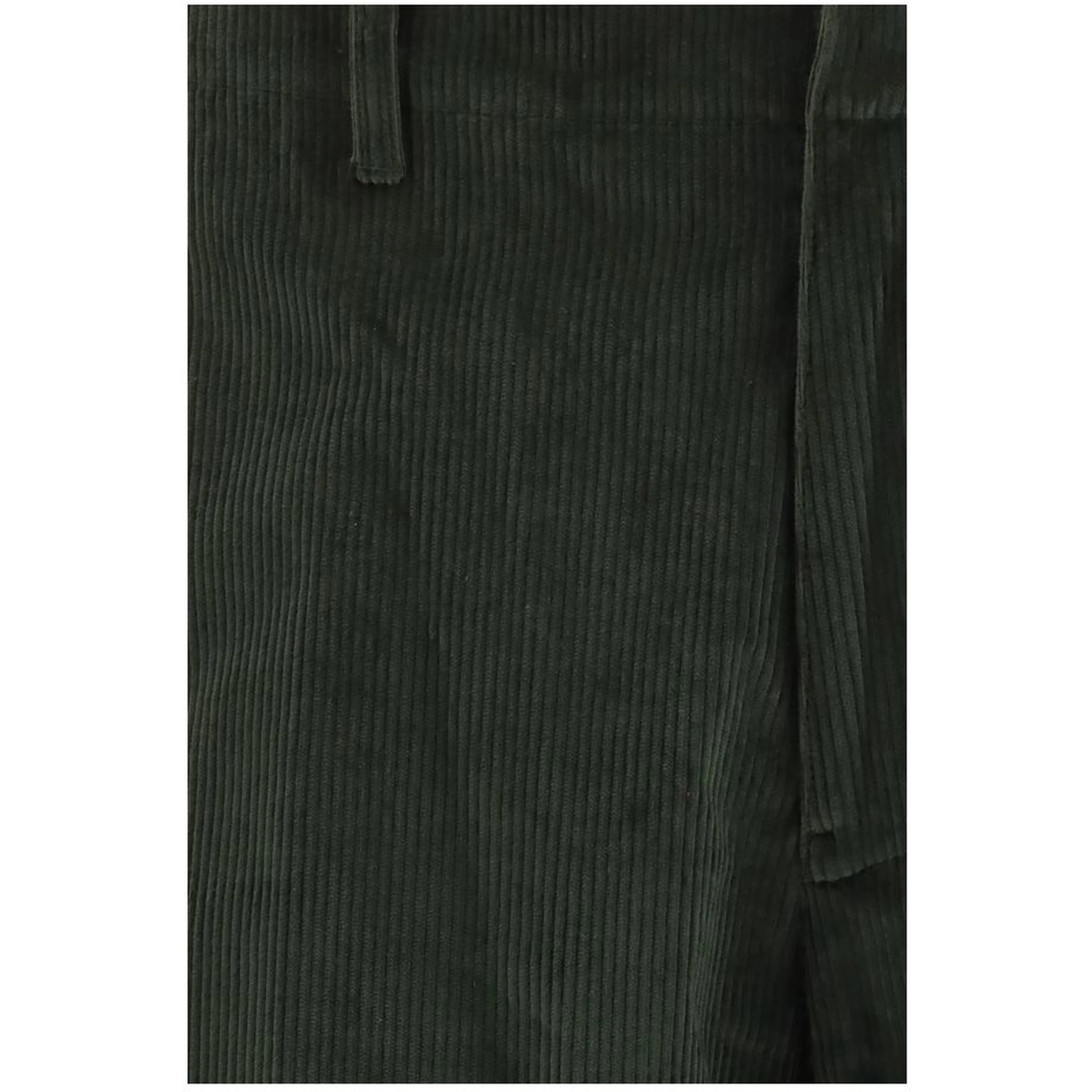 Bicolor Cotton Casual Pants