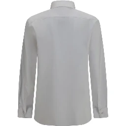 White Cotton Dress Shirt