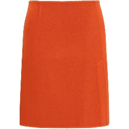 Multicolor Wool Oves Aries Mini Skirt